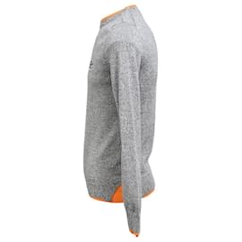 Kenzo- Kenzo Tiger Patch Sweater in Grey Wool-Grey