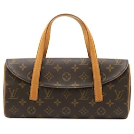 Louis Vuitton-Bolsa de mão Monogram Sonatine da Louis Vuitton-Marrom