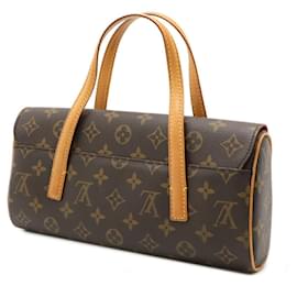 Louis Vuitton-Bolsa de mão Monogram Sonatine da Louis Vuitton-Marrom