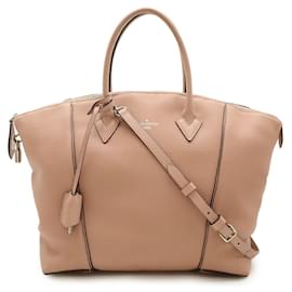 Louis Vuitton-Bolsa 2 em 1 Louis Vuitton Lockit MM Veau Cachemire-Rosa