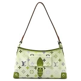 Louis Vuitton-Bolsa de Ombro Eliza Monograma Multicolorido Louis Vuitton-Branco