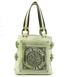 Louis Vuitton-Bolsa tote de lona Louis Vuitton Cruise Line-Vermelho