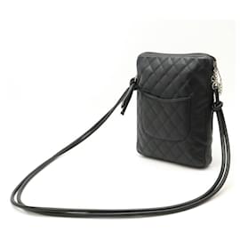 Chanel-Chanel Cambon Line Soft Calf Shoulder Bag-Black