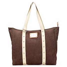 Louis Vuitton-Bolsa tote limitada em canvas Antigua Cabas GM da Louis Vuitton-Marrom