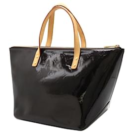 Louis Vuitton-Bolsa Louis Vuitton Bellevue PM Monogram Vernis-Roxo