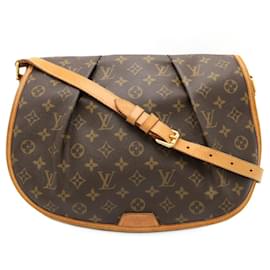 Louis Vuitton-Bolsa de Ombro Monogram Menilmontant da Louis Vuitton-Marrom