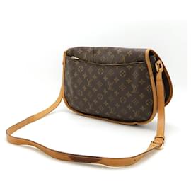 Louis Vuitton-Bolsa de Ombro Monogram Menilmontant da Louis Vuitton-Marrom