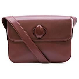 Cartier-Cartier Must Line Leather Shoulder Bag-Red