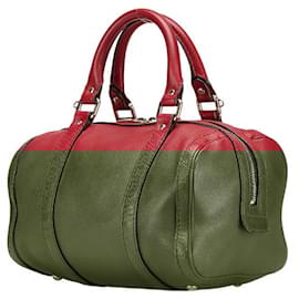 Gucci-Gucci Micro Guccissima Leather 2way Bag-Red