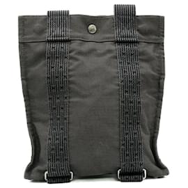 Hermès-Hermes Canvas Ad PM Messenger Bag-Grey