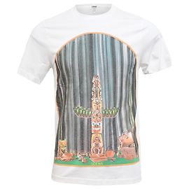 Camiseta Totem Window Loewe en algodón blanco Blanco