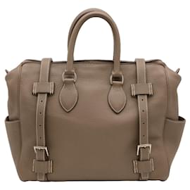 Hermès-Hermes Clemence Pur Sang 31 Tote Bag-Grey