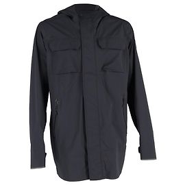 Jaqueta de chuva com capuz Canada Goose Black Label Wascana em nylon preto Preto