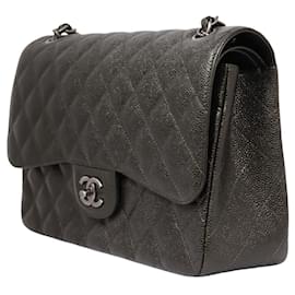 Chanel-Chanel Caviar Matelasse 30 Shoulder Bag-Green