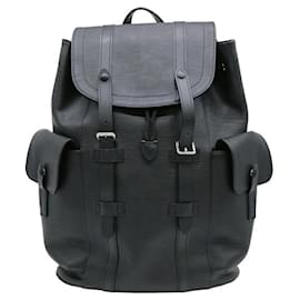 Louis Vuitton-Mochila Christopher PM em couro Epi Louis Vuitton-Preto