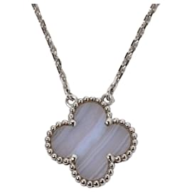 Van Cleef & Arpels-Van Cleef & Arpels Chalcedony Necklace 18K WG-White