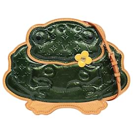 Louis Vuitton-Pochette Monogram Vernis Louis Vuitton-Verde