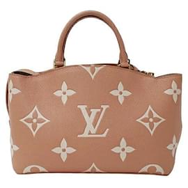 Louis Vuitton-Bolsa de mão 2 em 1 Monogram Empreinte Louis Vuitton-Rosa
