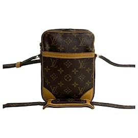 Louis Vuitton-Bolsa de Ombro Monograma Danube da Louis Vuitton-Marrom