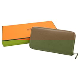 Hermès-Hermes Azap Long Silk'in Wallet-Grey