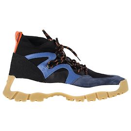 Baskets montantes Tod's en daim bleu marine Bleu Bleu Marine