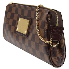 Louis Vuitton-Bolsa de mão Damier Eva da Louis Vuitton-Marrom