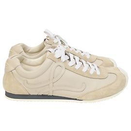 Tênis Loewe Ballet Runner 2.0 em couro de bezerro bege Bege
