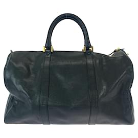 Chanel-Chanel Caviar Skin Coco Mark Boston Bag-Black