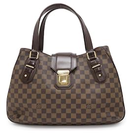 Louis Vuitton-Bolsa tote Damier Ebene Louis Vuitton-Vermelho,Damier ebene