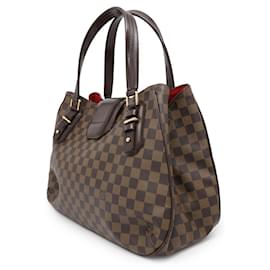 Louis Vuitton-Bolsa tote Damier Ebene Louis Vuitton-Vermelho,Damier ebene