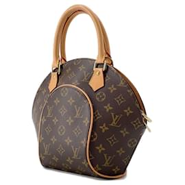 Louis Vuitton-Bolsa Louis Vuitton Monogram Ellipse PM-Marrom