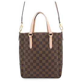 Louis Vuitton-Bolsa Louis Vuitton Damier Ebene-Damier ebene