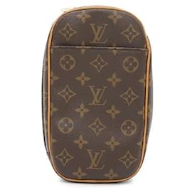 Louis Vuitton-Louis Vuitton Monogram Pochette Ganjou-Brown