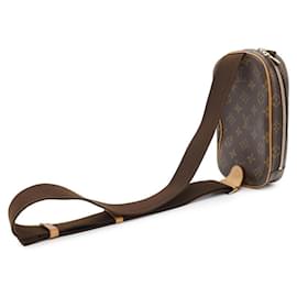 Louis Vuitton-Louis Vuitton Monogram Pochette Ganjou-Brown