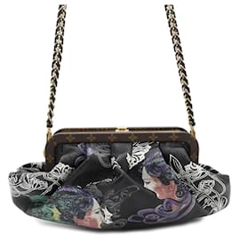 Louis Vuitton-Louis Vuitton Chain Shoulder Bag-Black