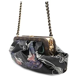 Louis Vuitton-Bolsa de ombro com corrente Louis Vuitton-Preto
