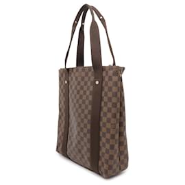 Louis Vuitton-Bolsa tote Damier Ebene Louis Vuitton-Marrom,Damier ebene