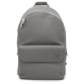 Louis Vuitton-Mochila Louis Vuitton Take Off Aerogram em couro M59325-Marrom