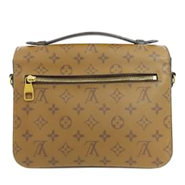 Louis Vuitton-Bolsa Pochette Metis Louis Vuitton-Marrom,Monograma