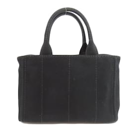 Prada-Prada Canapa Handbag-Black