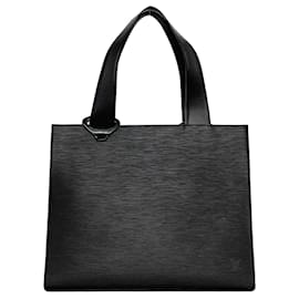 Louis Vuitton-Bolsa tote em couro Epi preto Louis Vuitton-Preto