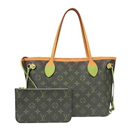Louis Vuitton-Louis Vuitton Neverfull PM Monogram Tote Bag-Brown,Monogram