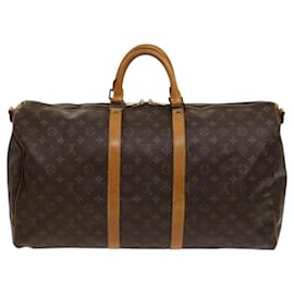Louis Vuitton-Louis Vuitton Keepall Bandoulière 55-Brown