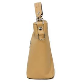 Longchamp-Longchamp Handbag Small Mademoiselle Bucket Bag-Brown,Camel