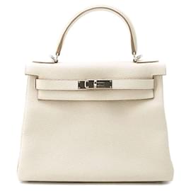Hermès-Hermès Kelly 28-Blanc