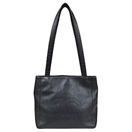 Chanel-Chanel Coco Mark Shoulder Bag-Black