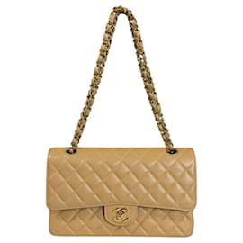 Chanel-Chanel Matelasse Shoulder Bag in Beige-Beige