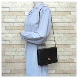 Chanel-Chanel Matelasse Shoulder Bag-Black