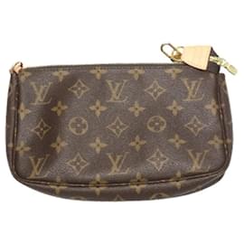 Louis Vuitton-Louis Vuitton Pochette Monogram Accessoire M40712 Pouch-Brown