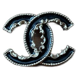 Spille logo CC di Chanel Nero